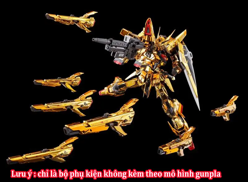 Mô hình lắp ráp phụ kiện RG 1/144 SHIRANUI unit for AKATSUKI GUNDAM & CONNECTING PARTS for HG ZEUS SILHOUETTE