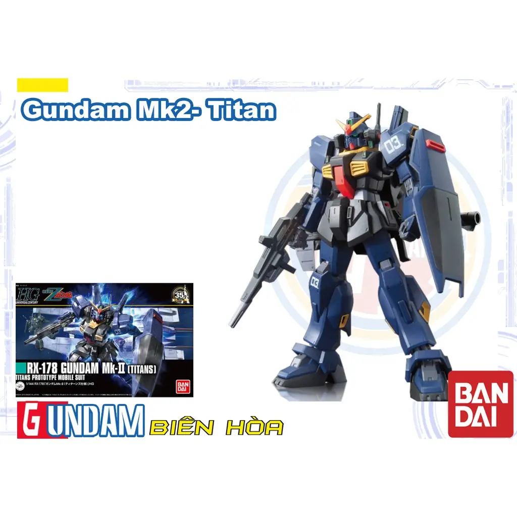 1/144 HGUC RX-178 GUNDAM MK-Ⅱ(TITANS)
