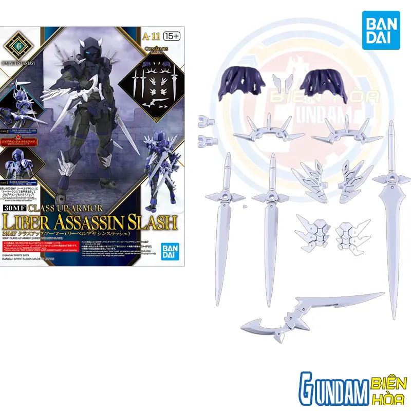 Bộ phụ kiện lắp ráp 30MF CLASS UP ARMOR(LIBER ASSASSIN SLASH)