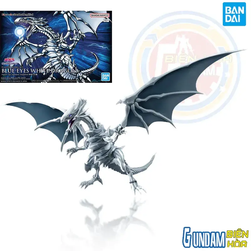 Mô hình lắp ráp Figure-rise Standard Amplified Blue-Eyes White Dragon