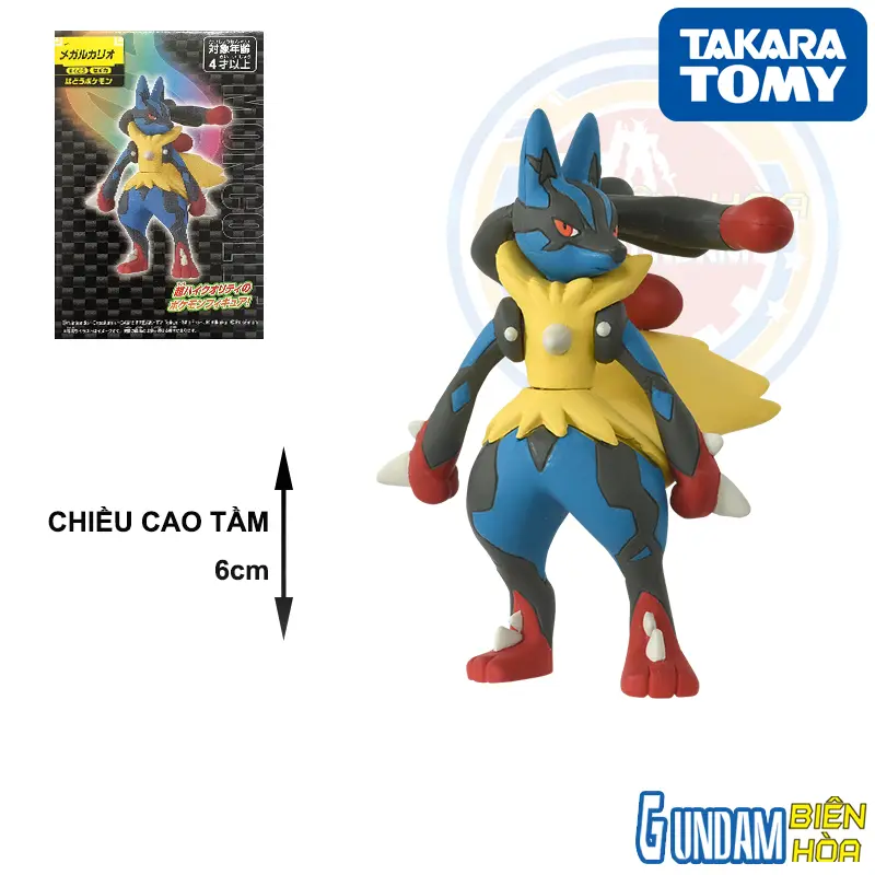 Mô hình Pokemon Moncolle Mega Lucario