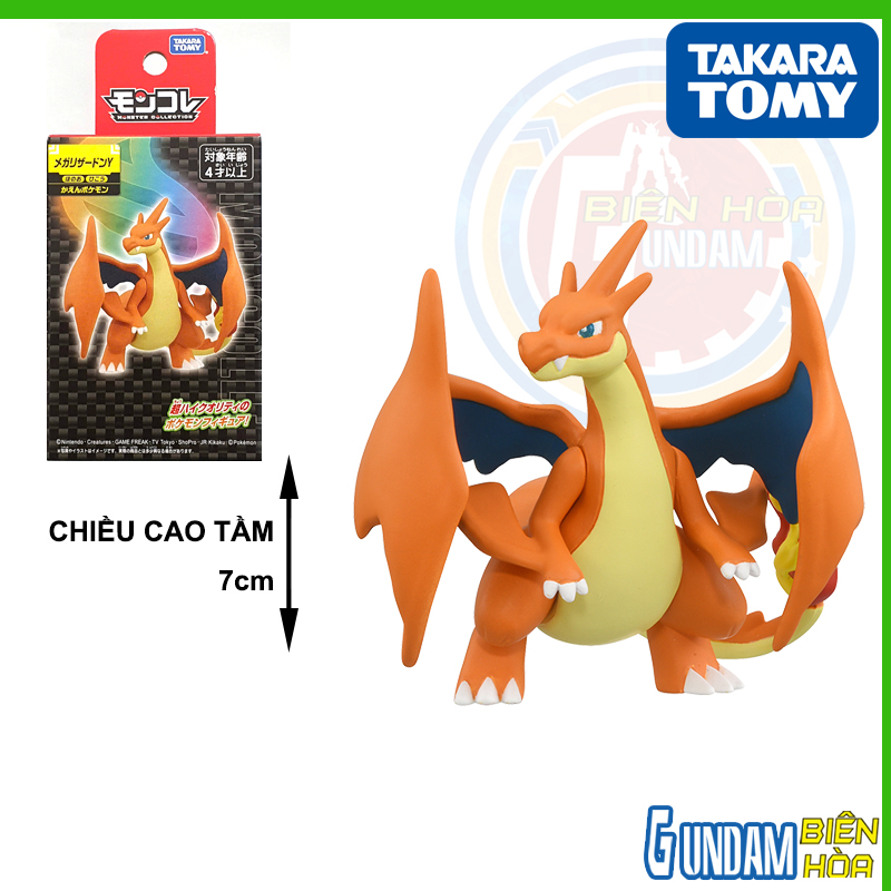 Mô hình Pokemon Moncolle Mega Lizardon Y