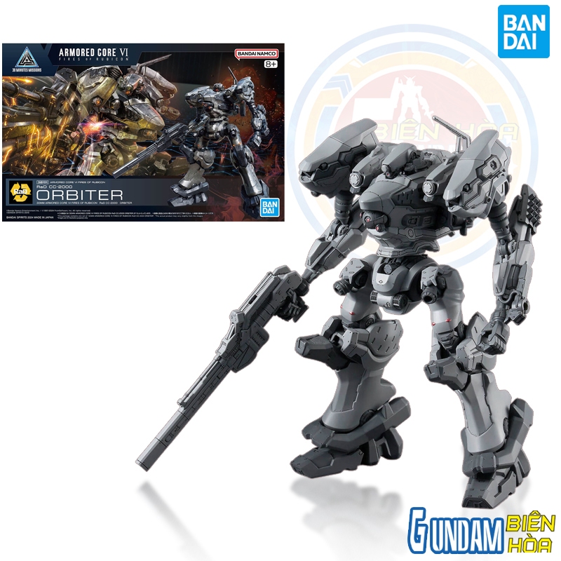 Mô hình lắp ráp 30MM ARMORED CORE Ⅵ FIRES OF RUBICON RaD CC-2000 ORBITER