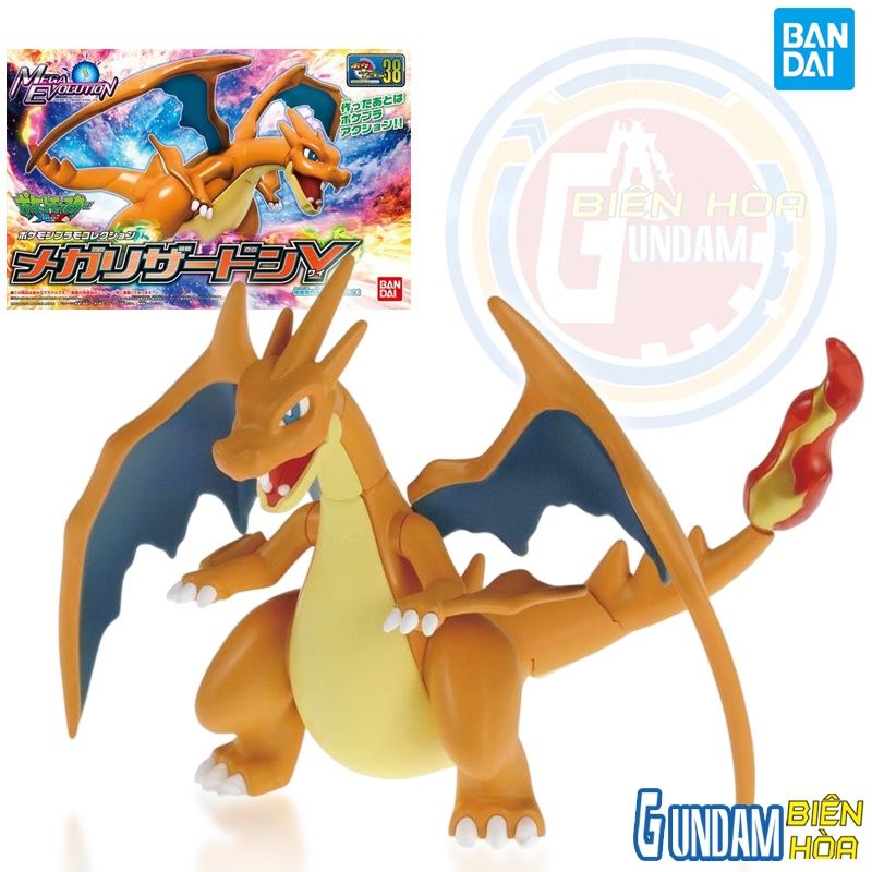 Mô hình lắp ráp POKEPLA COLLECTION 38 SELECT SERIES Mega Lizardon Y