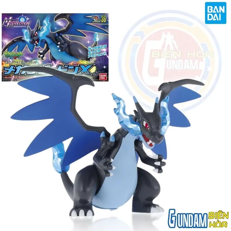 Mô hình lắp ráp Pokémon PLAMO COLLECTION 47 SELECT SERIES MEGA CHARIZARD X