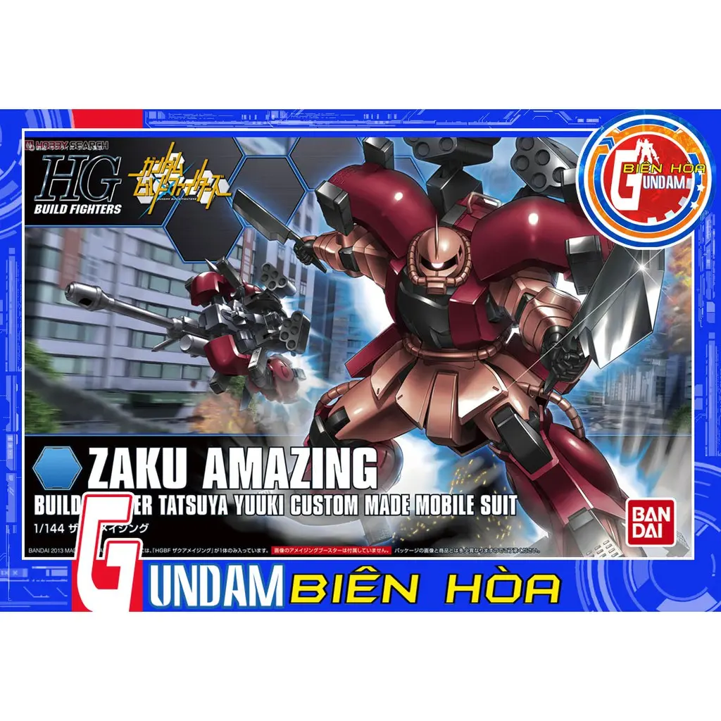 Mô hình lắp ráp HGBF 1/144 ZAKU AMAZING
