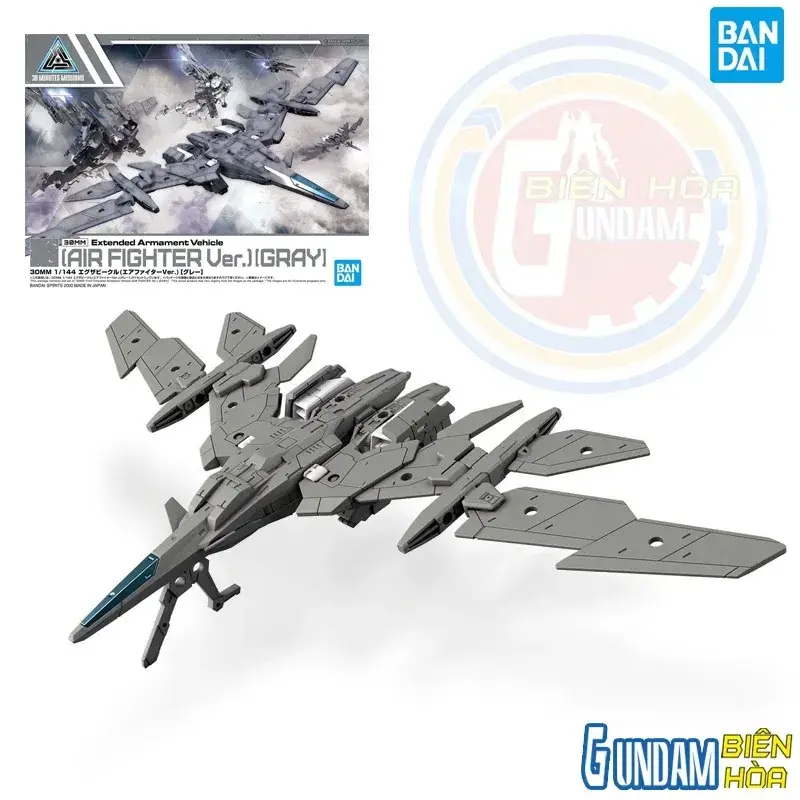 Mô hình lắp ráp 30MM 1/144 EXTENDED ARMAMENT VEHICLE (AIR FIGHTER Ver.)[GRAY]