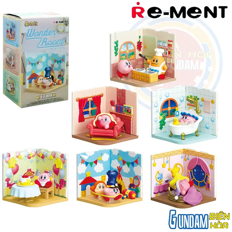 Mô hình Blindbox Re-ment KIRBY Wonder Room