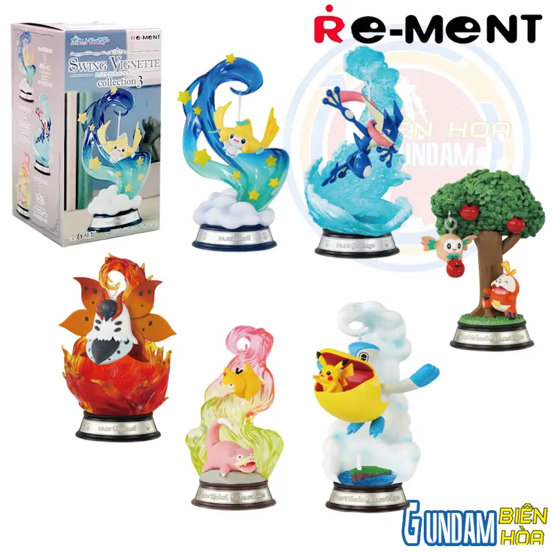 Mô hình Blindbox Re-ment POKEMON SWING VIGNETTE Collection 3