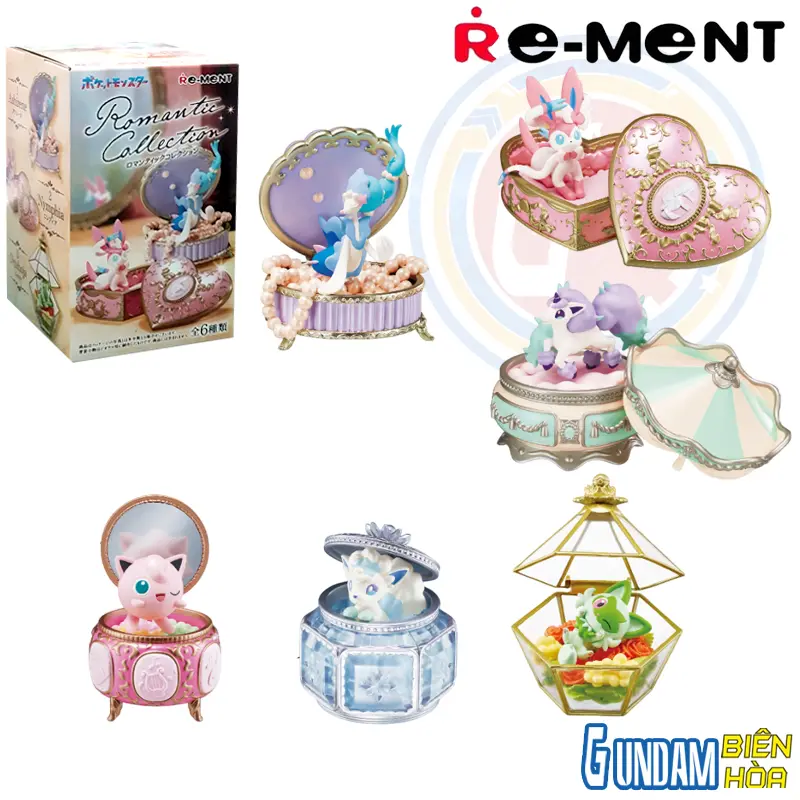 Mô hình Blindbox Re-ment POKEMON Romantic Collection