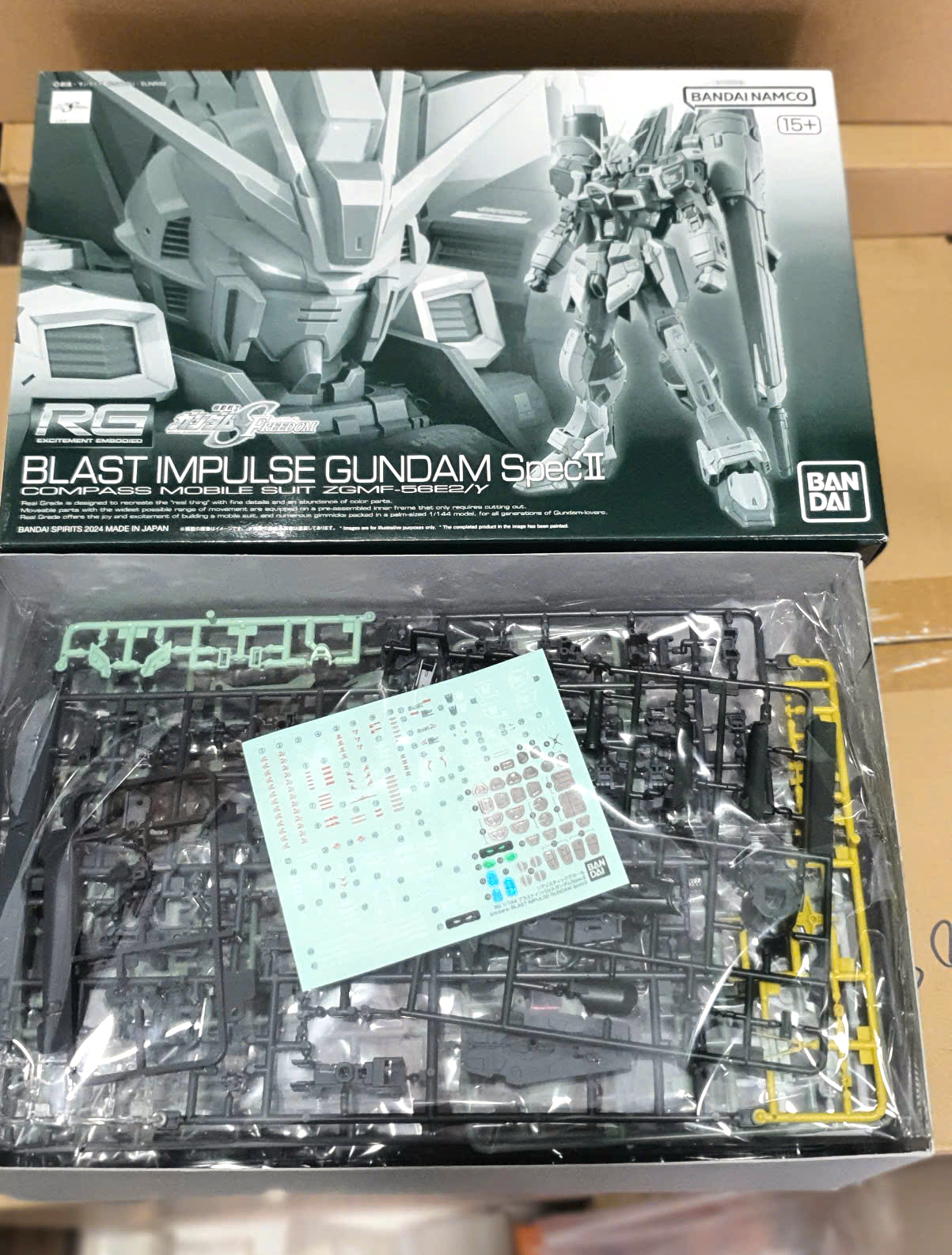 [ HÀNG THANH LÝ] ĐỌC KỸ MÔ TẢ Mô hình lắp ráp Mô hình lắp ráp P-BANDAI RG 1/144 BLAST IMPULSE GUNDAM SpecⅡ