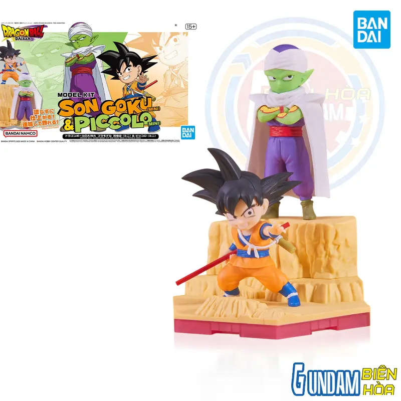 Mô hình lắp ráp DRAGON BALL DAIMA MODEL KIT SON GOKU (MINI) & PICCOLO (MINI)