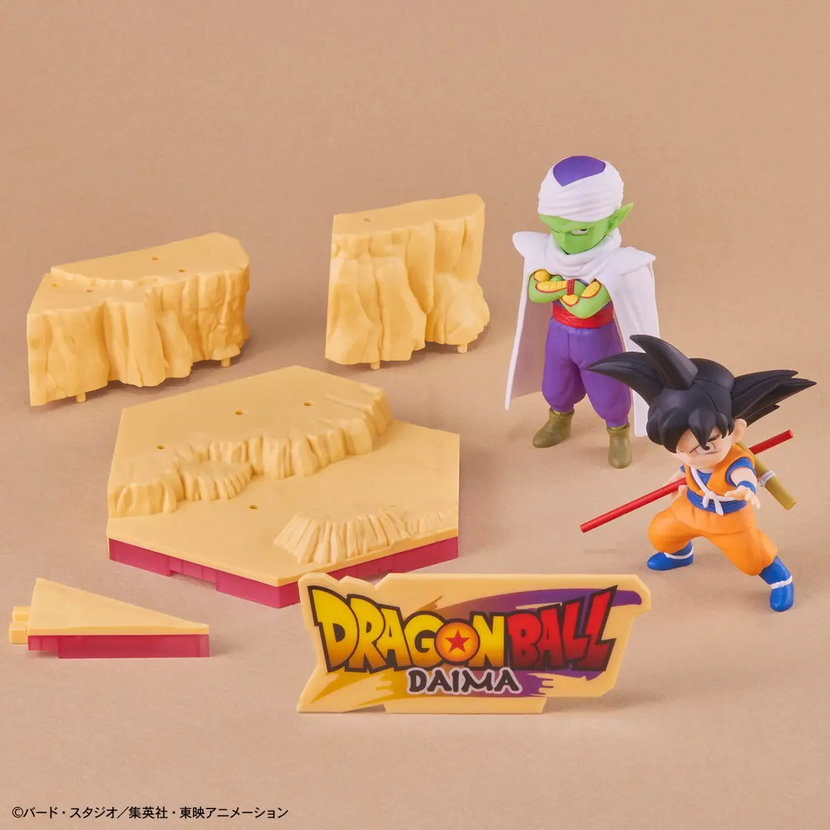 Mô hình lắp ráp DRAGON BALL DAIMA MODEL KIT SON GOKU (MINI) & PICCOLO (MINI)