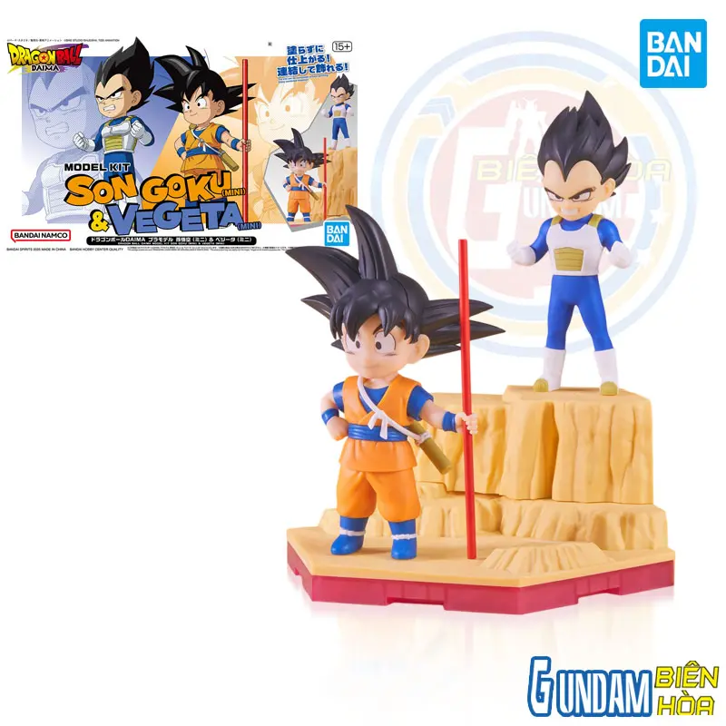 Mô hình lắp ráp DRAGON BALL DAIMA MODEL KIT SON GOKU (MINI) & VEGETA (MINI)