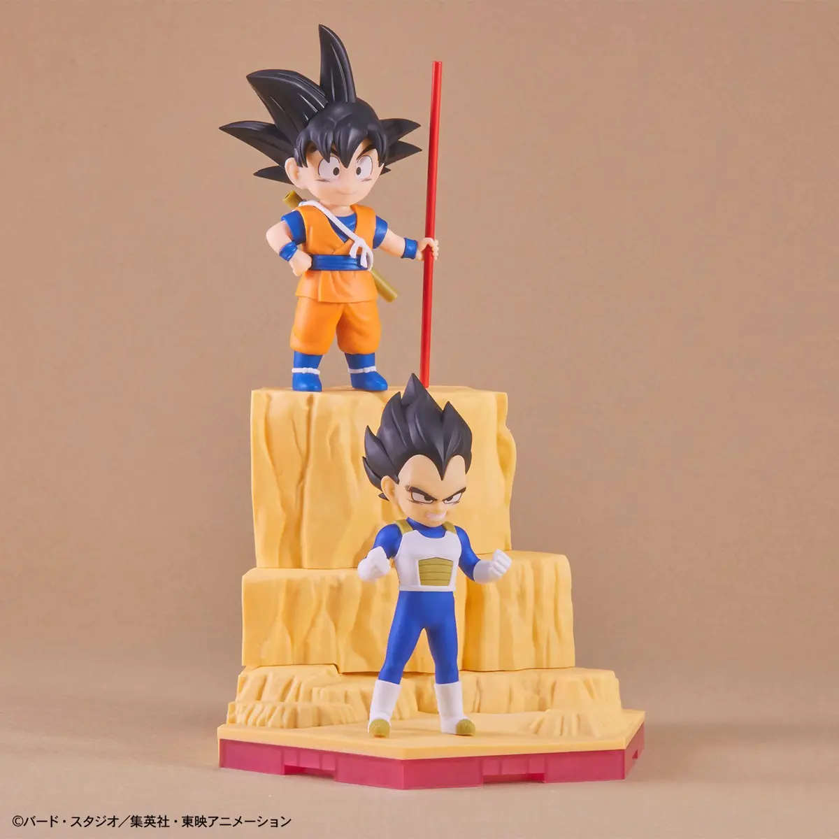 Mô hình lắp ráp DRAGON BALL DAIMA MODEL KIT SON GOKU (MINI) & VEGETA (MINI)