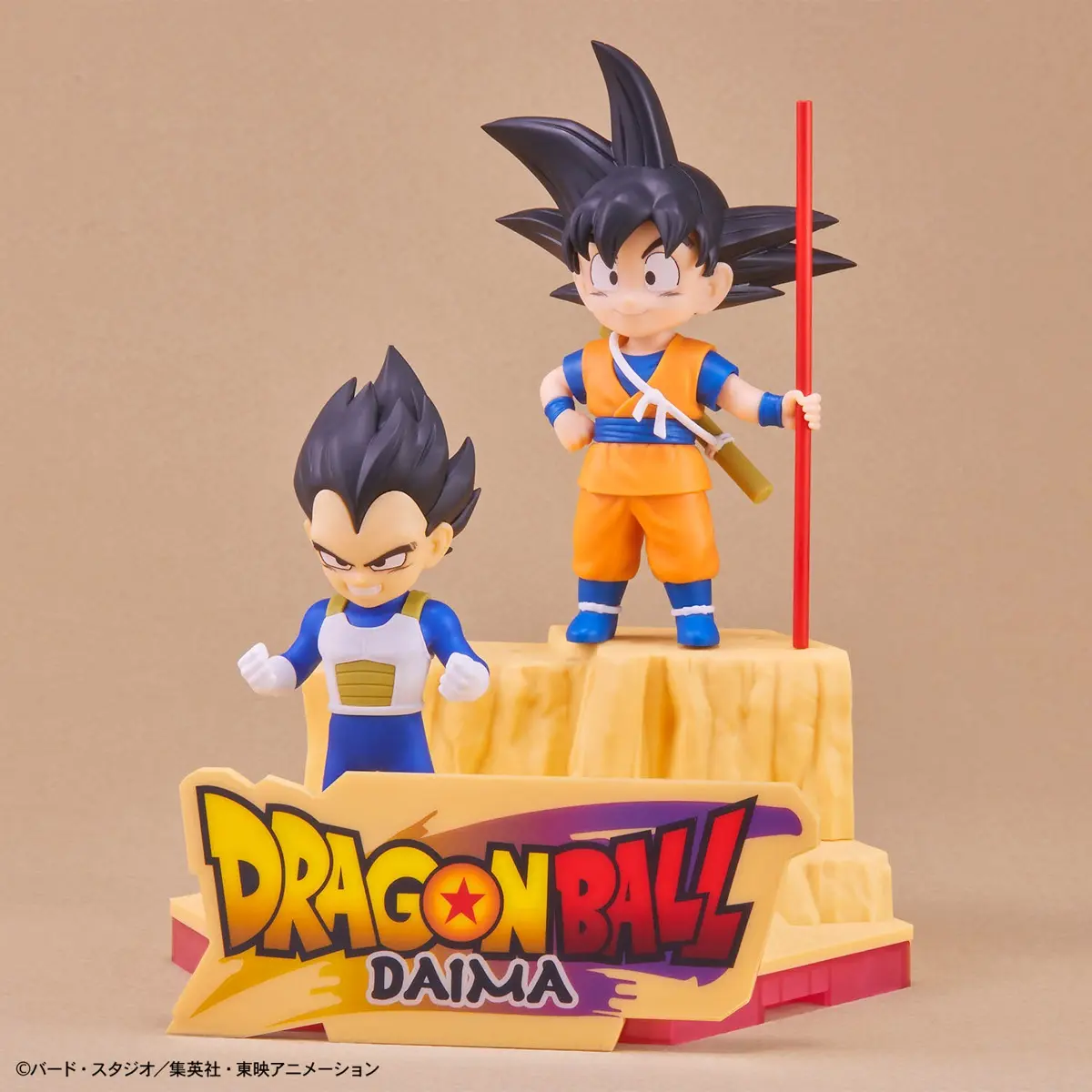 Mô hình lắp ráp DRAGON BALL DAIMA MODEL KIT SON GOKU (MINI) & VEGETA (MINI)