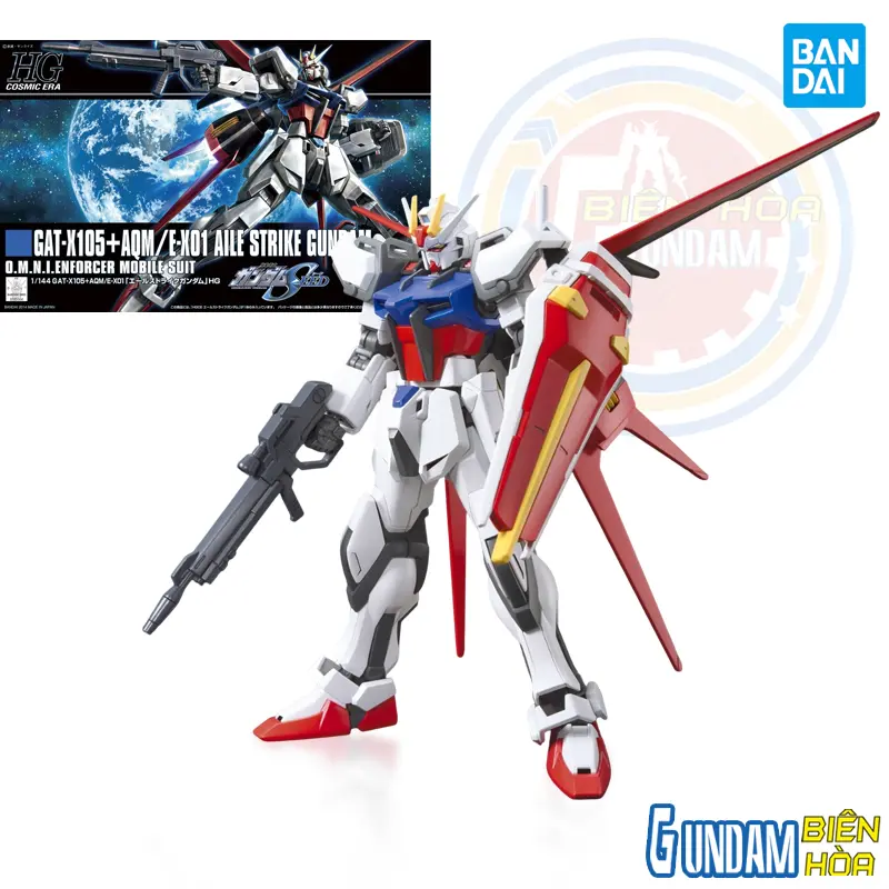 Mô hình lắp ráp 1/144 HGCE AILE STRIKE GUNDAM