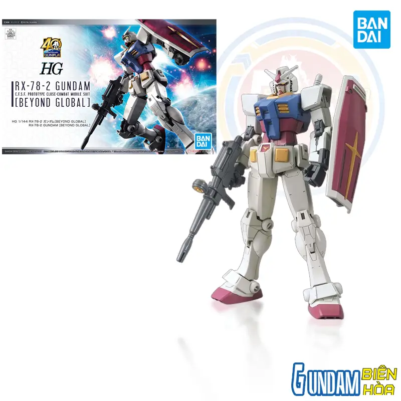 Mô hình lắp ráp HG 1/144 RX-78-2 GUNDAM[BEYOND GLOBAL]