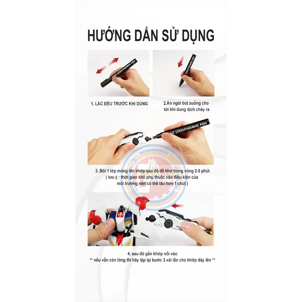 Bút gia cố khớp mô hình Joint Strenthening Pen- ( bút fix lỏng khớp )