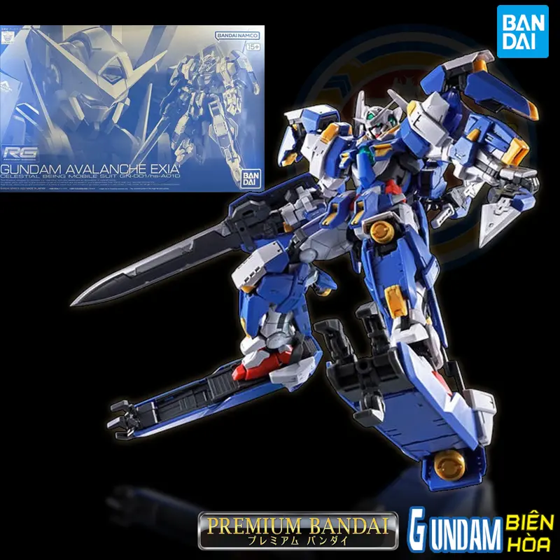 Mô hình lắp ráp RG 1/144 Gundam Avalanche Exia Dash