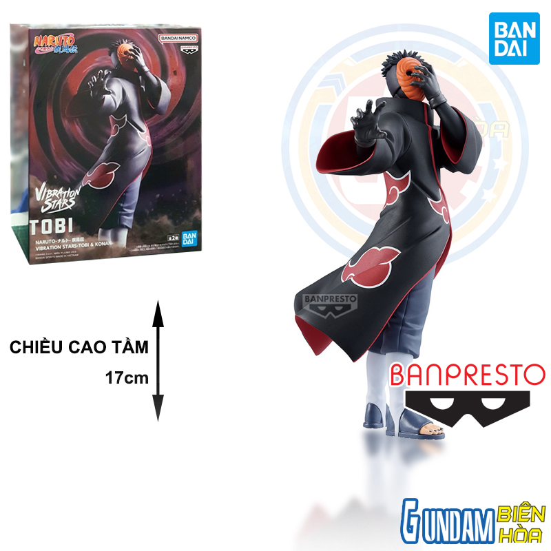 Mô hình Figure Banpresto NARUTO SHIPPUDEN VIBRATION STARS-TOBI