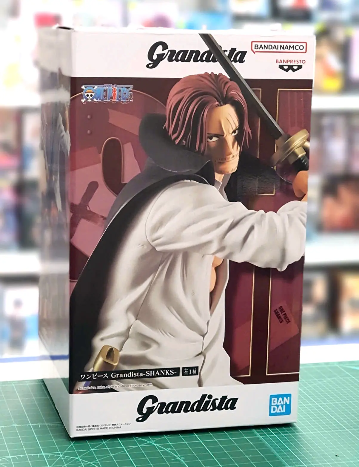 Tên sản phẩm: Figure Banpresto ONE PIECE GRANDISTA-SHANKS-