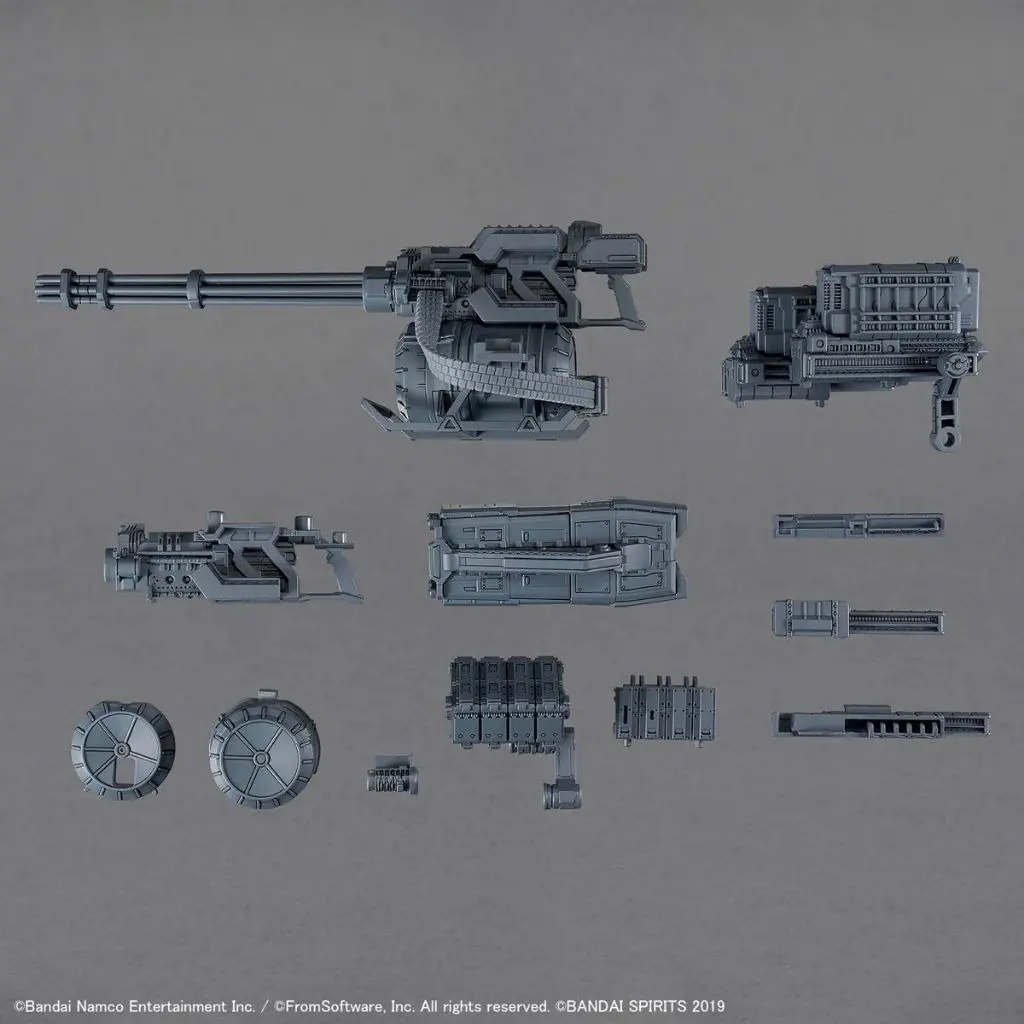 Bộ phụ kiện lắp ráp 30MM OPTION PARTS SET ARMORED CORE Ⅵ FIRES OF RUBICON WEAPON SET 04