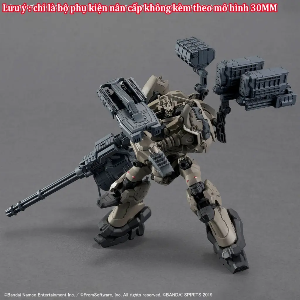 Bộ phụ kiện lắp ráp 30MM OPTION PARTS SET ARMORED CORE Ⅵ FIRES OF RUBICON WEAPON SET 04