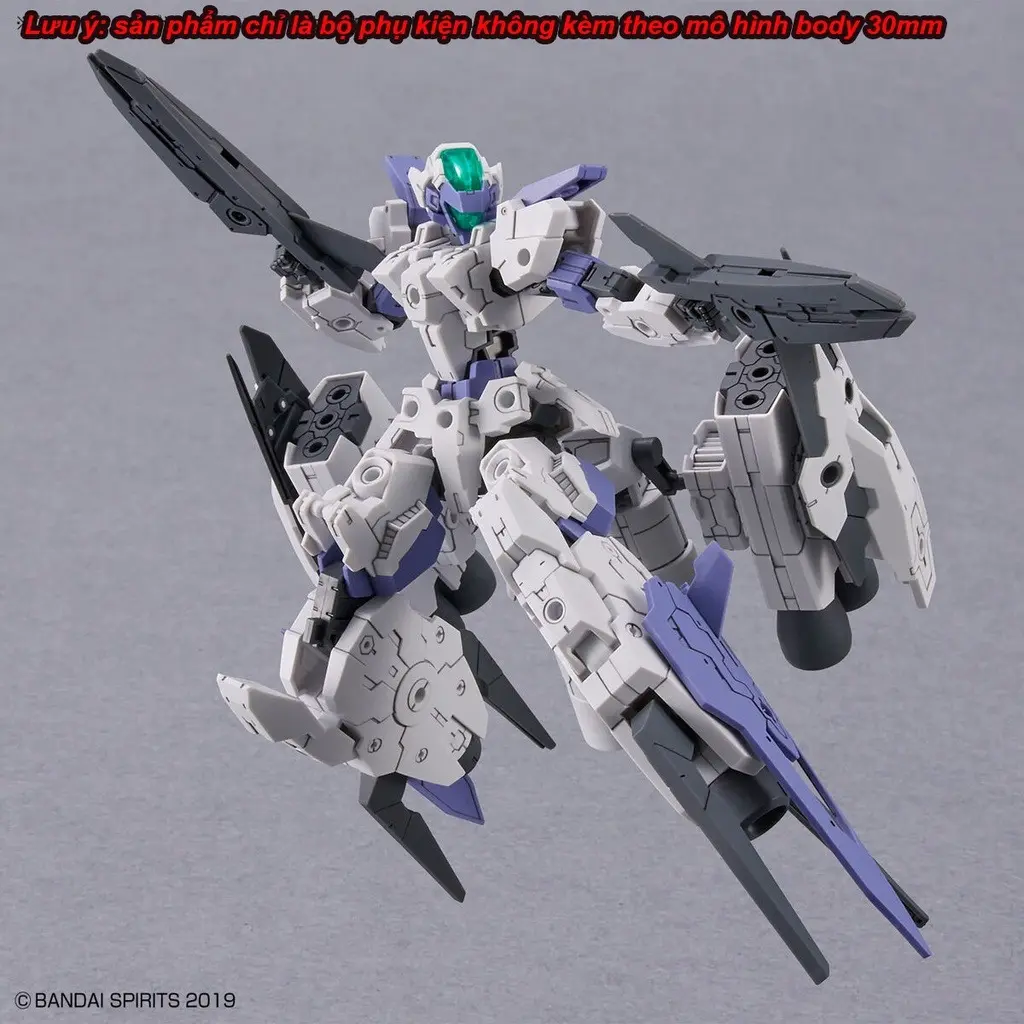 Bộ phụ kiện lắp ráp 30MM 1/144 OPTION PARTS SET 10(LARGE PROPELLANT TANK UNIT)