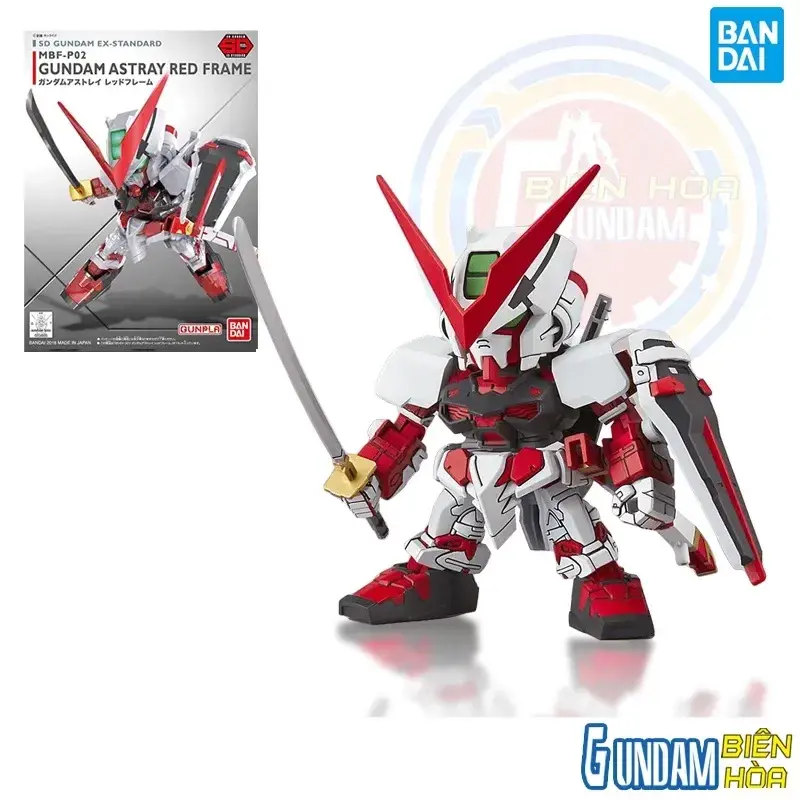 Mô hình lắp ráp SD GUNDAM EX-STANDARD GUNDAM ASTRAY RED FRAME