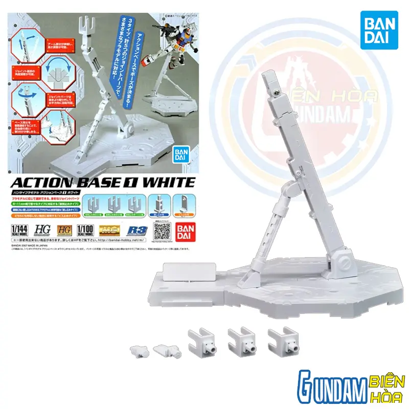 Phụ kiện trưng bày ACTION BASE 1 [WHITE] [ TRẮNG]