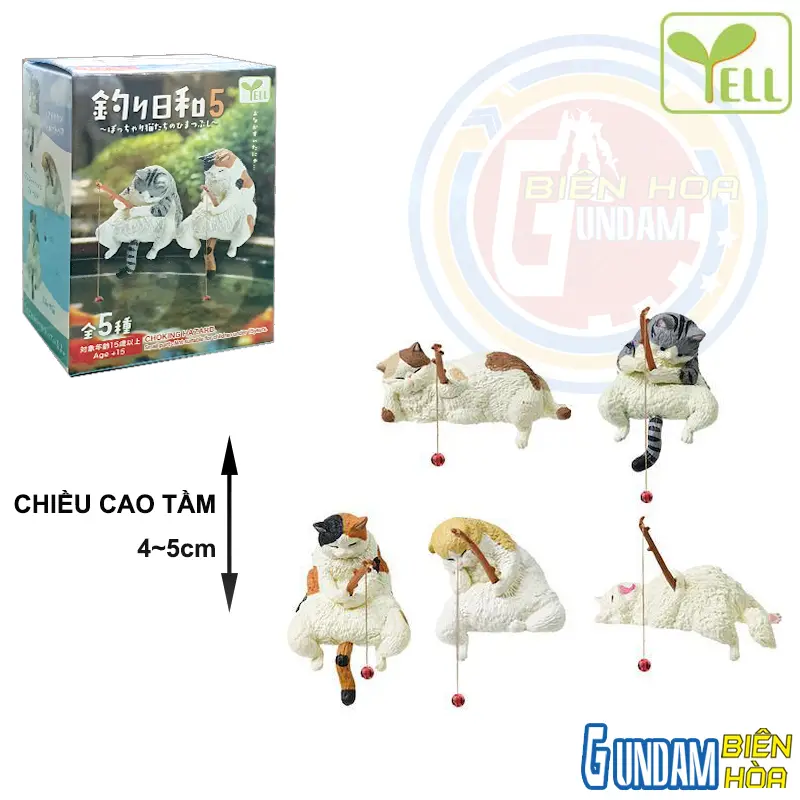 Mô hình Blindbox YELL CAT Fishing Weather 5