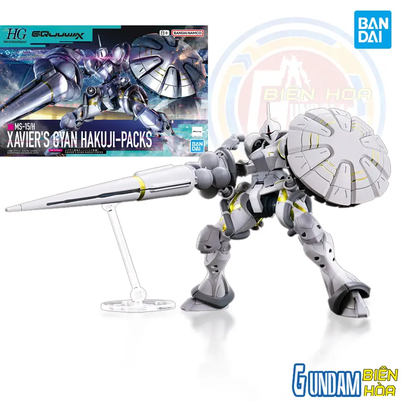 Mô hình lắp ráp HG 1/144 XAVIER'S GYAN HAKUJI-PACKS