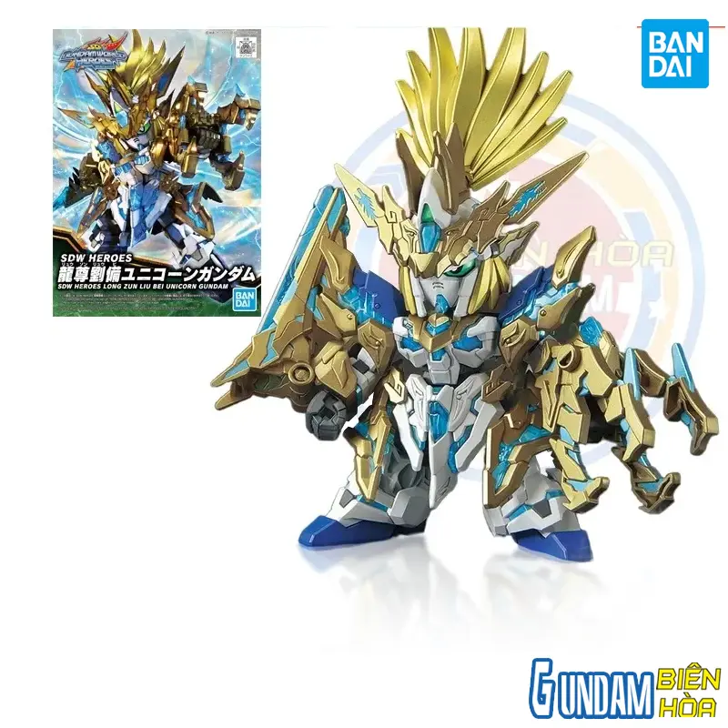 Mô hình lắp ráp SDW HEROES LONGZUN LIU BEI UNICORN GUNDAM