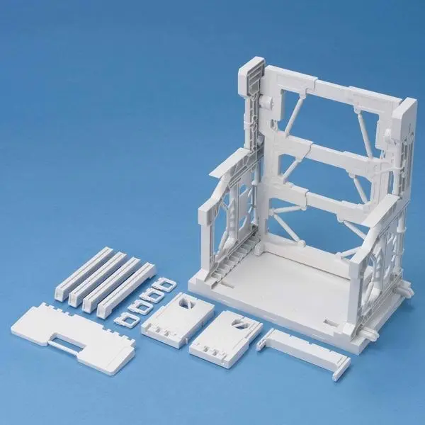 Phụ kiện trưng bày BUILDERS PARTS SYSTEM BASE 001 (WHITE)