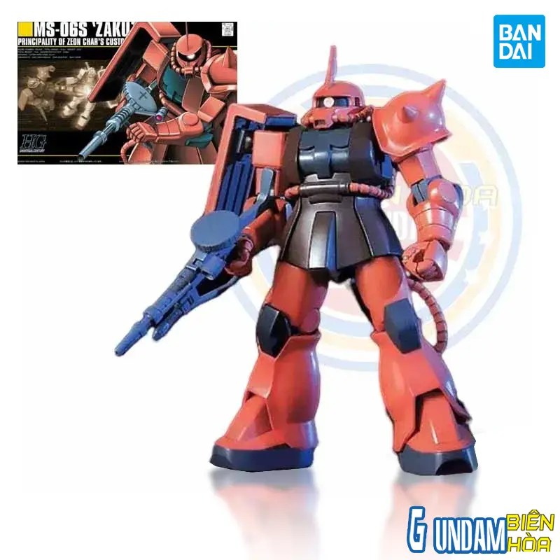 Mô hình lắp ráp 1/144 HGUC MS-06S ZAKUⅡ