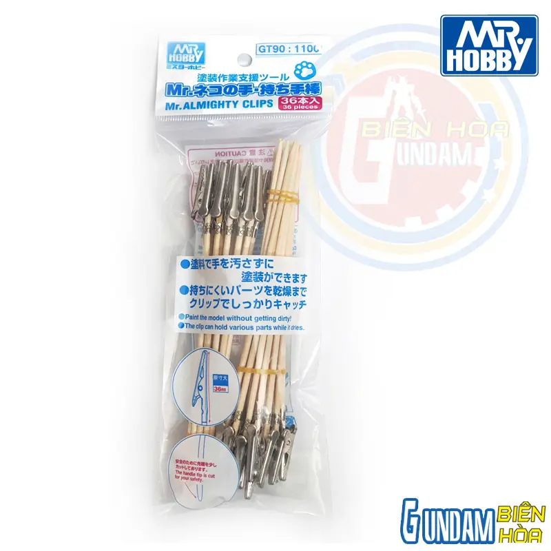 Kẹp sơn mô hình  GT90 MR.ALMIGHTY CLIP STICK (36cái)