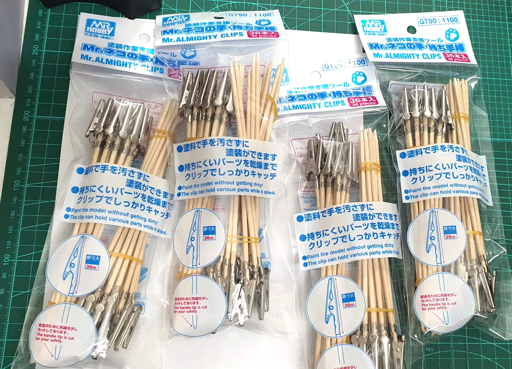 Kẹp sơn mô hình  GT90 MR.ALMIGHTY CLIP STICK (36cái)