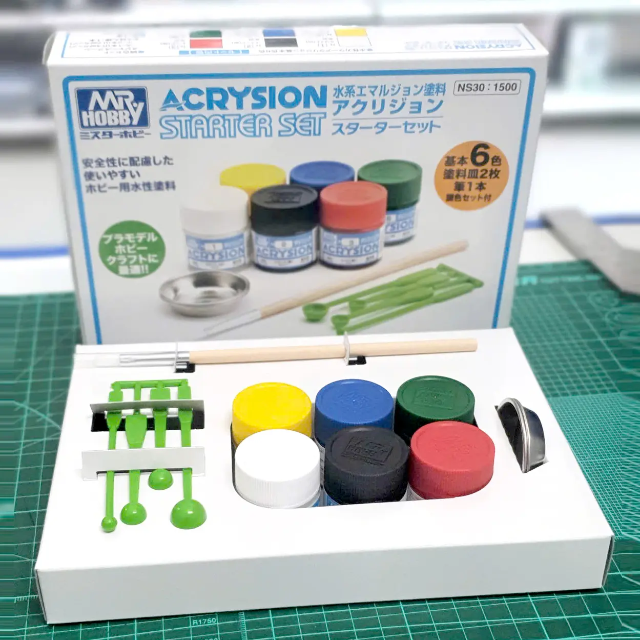 ACRYSION STARTER SET- Bộ Màu Cơ Bản Acrysion cho người mới