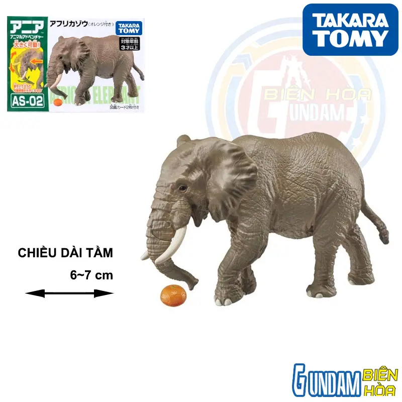 Mô hình ANIA AS-02 African Elephants (With orange)