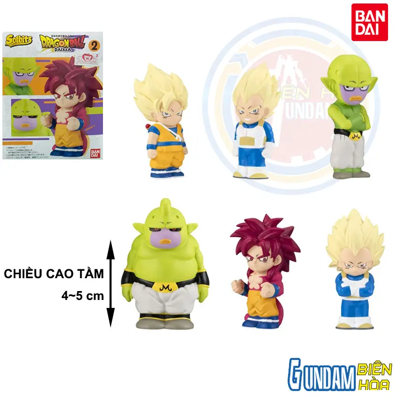 Mô hình DRAGON BALL SOFVI 2  (𝐛𝐥𝐢𝐧𝐝 𝐛𝐨𝐱)