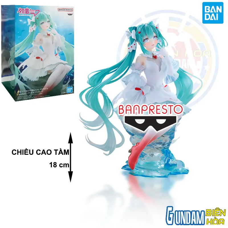 HATSUNE MIKU BANPRESTO EVOLVE CLEARLUXE-CLIONE-FIGURE