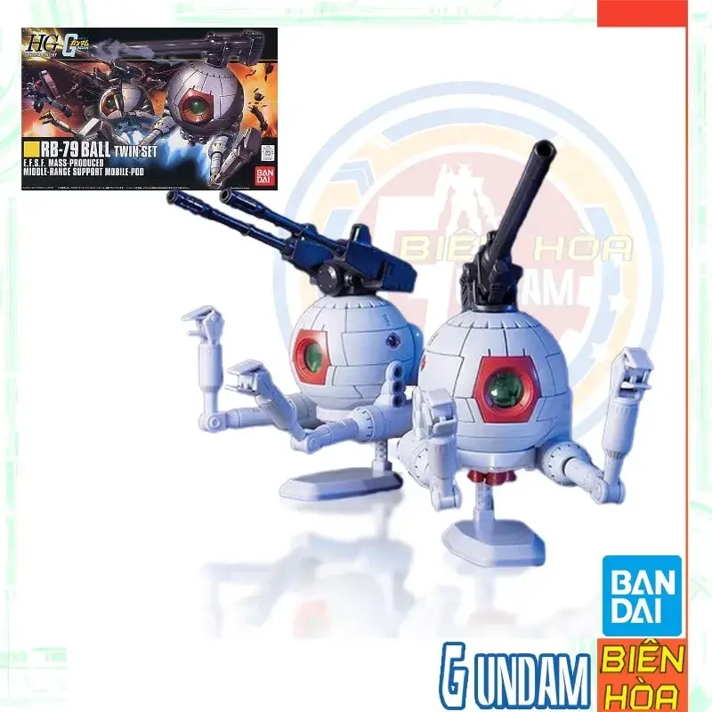 Mô hình lắp ráp 1/144 HGUC BALL TWIN SET