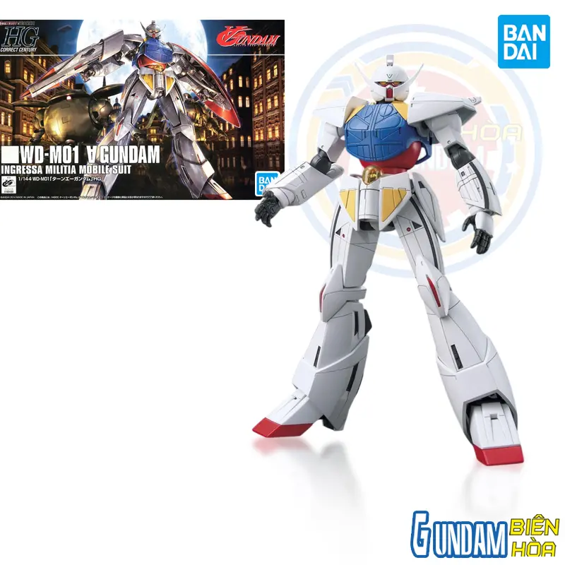 Mô hình lắp ráp 1/144 HGUC TURN A GUNDAM
