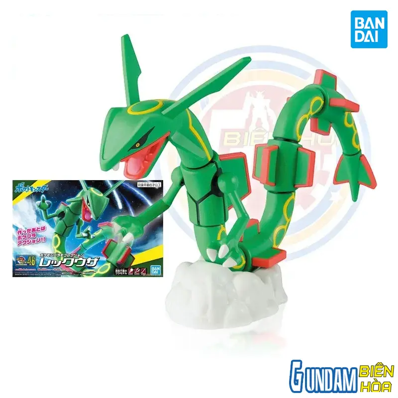 Mô hình lắp ráp Pokémon PLAMO COLLECTION 46 SELECT SERIES Rayquaza