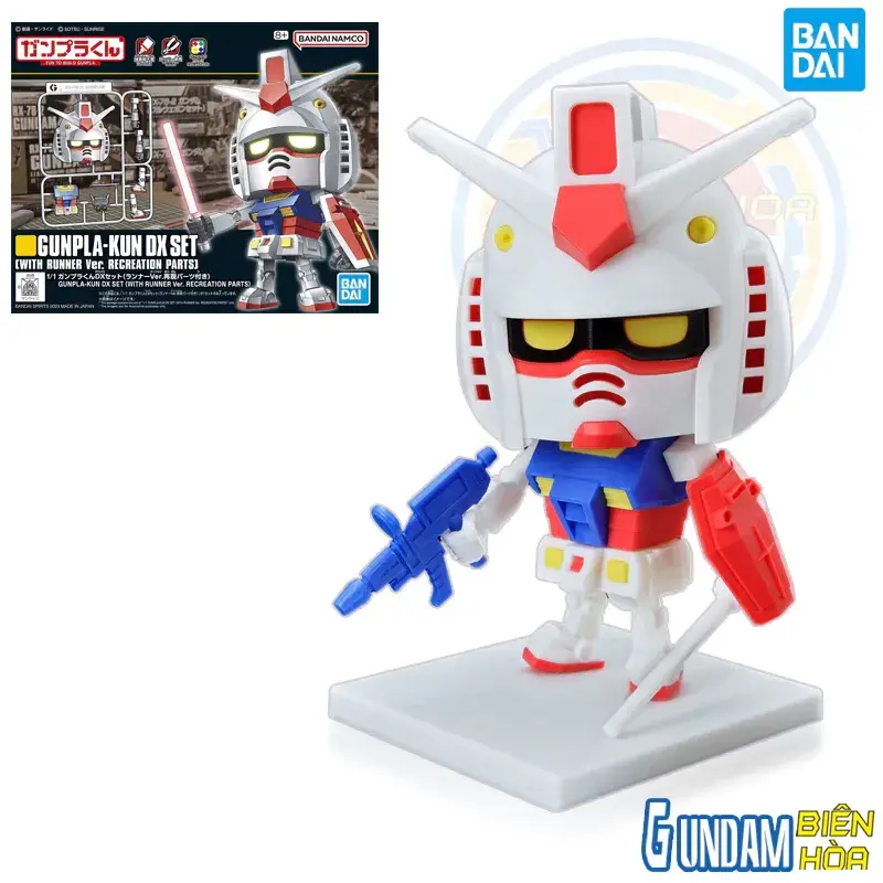 Mô hình lắp ráp 1/1 GUNPLA-KUN DX SET (WITH RUNNER Ver. RECREATION PARTS)