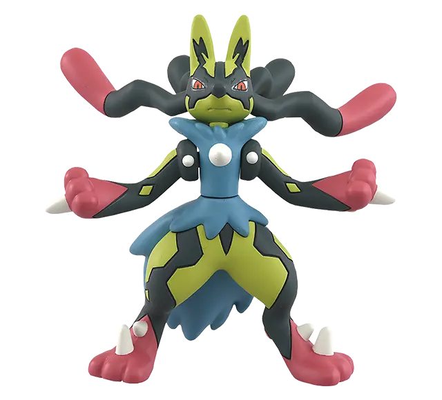 Mô hình Pokemon Moncolle Mega Yellow Lucario