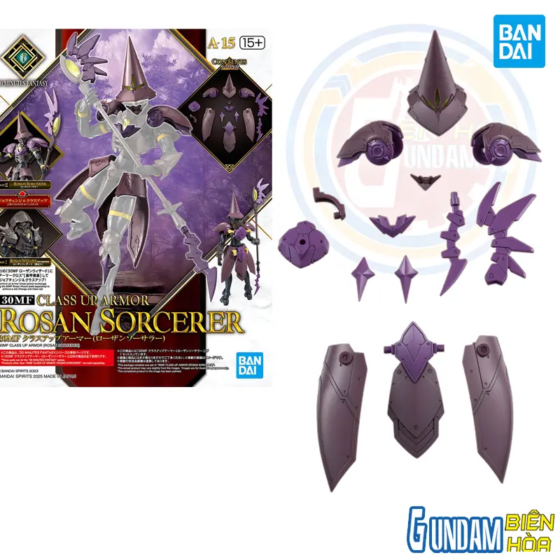 Bộ phụ kiện lắp ráp 30MF CLASS UP ARMOR (ROSAN SORCERER)