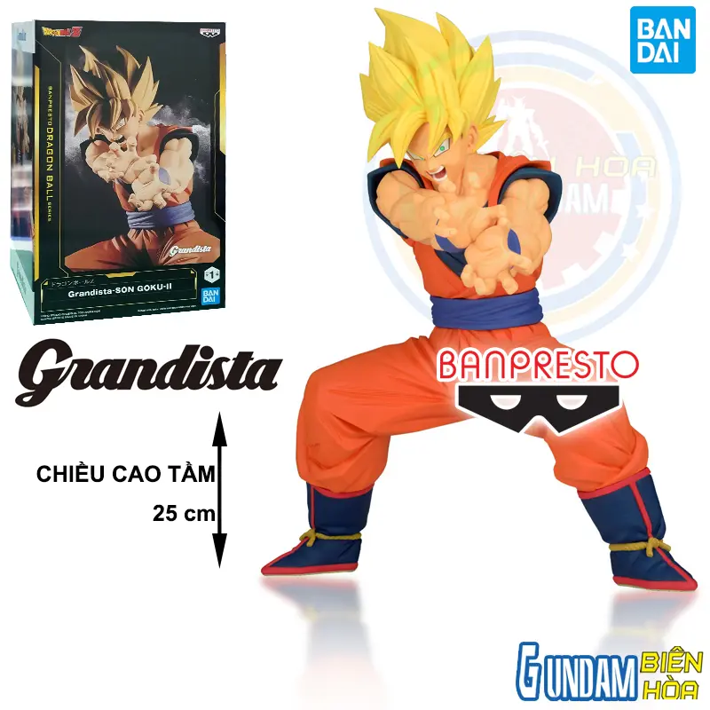 Mô hình Figure Banpresto DRAGON BALL Z GRANDISTA-SON GOKU-Ⅱ