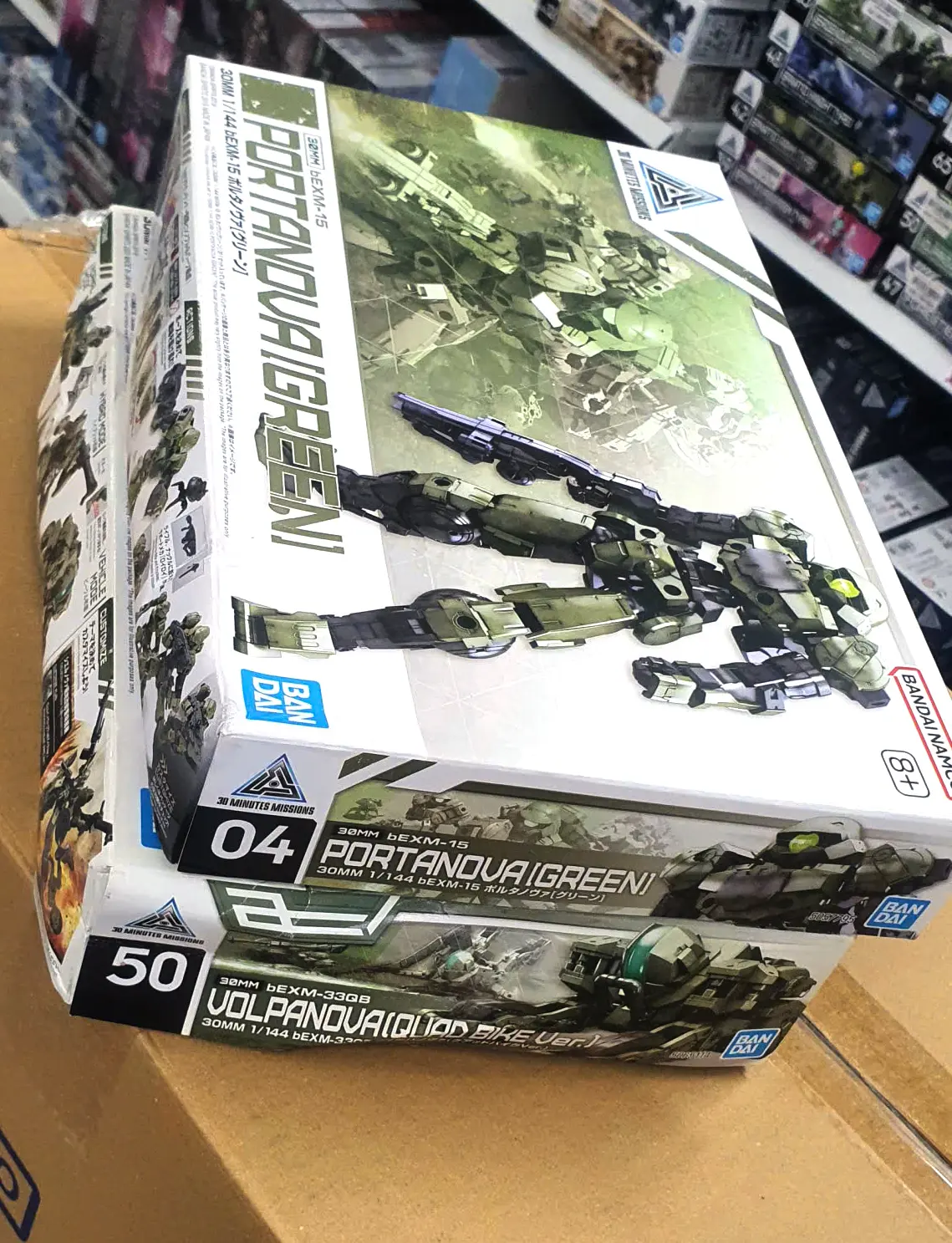 [ HÀNG THANH LÝ] ĐỌC KỸ MÔ TẢ Mô hình lắp ráp 30MM VOLPANOVA QUAD BIKE + PORTANOVA[ GREEN]